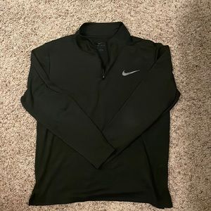Nike Black Quarter Zip Size L